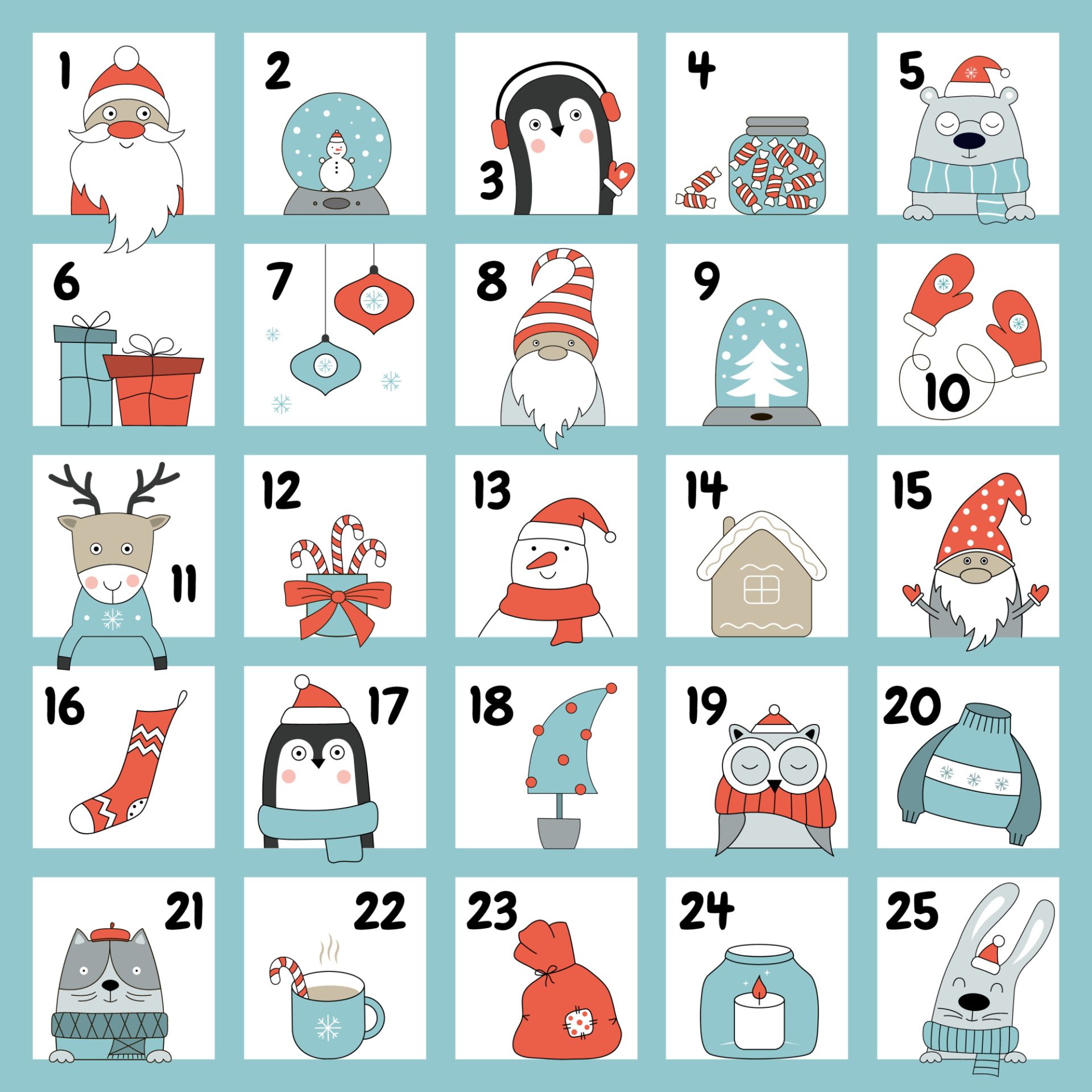 Advent Calendar 2021 2000x2000